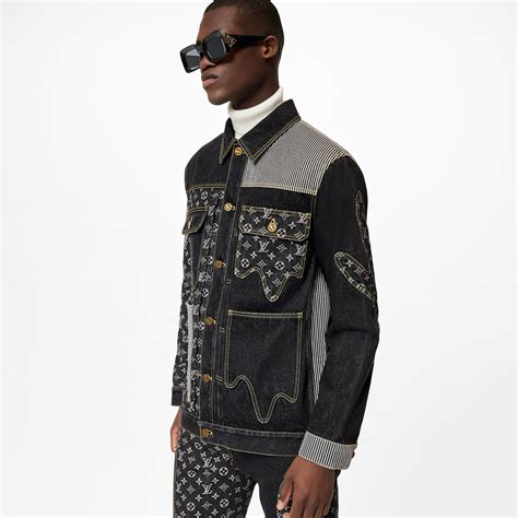 lv denim jacket men's.